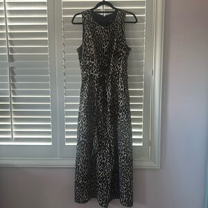 Banana republic animal print jumpsuit
